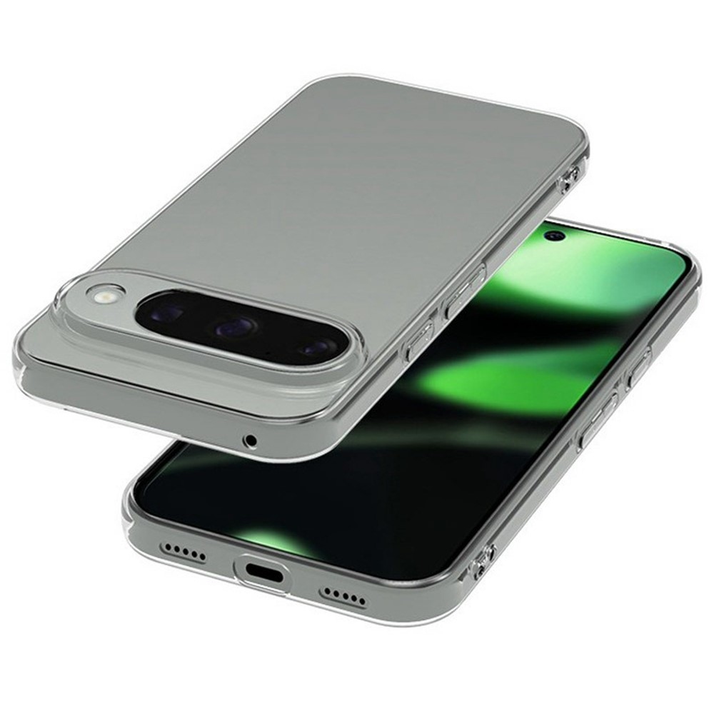 Priehľadný gélový obal na Google Pixel 10 - priehľadný