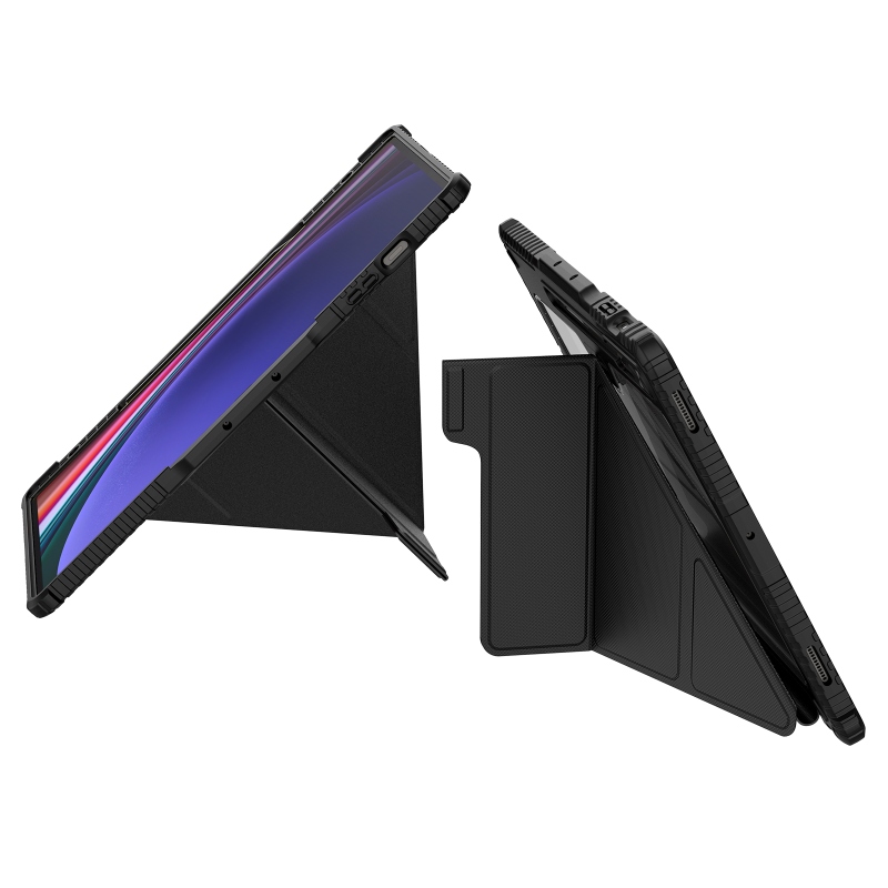 Nillkin Bumper PRO Protective Stand Case Multi-angle pre Samsung Galaxy Tab S9 Ultra Black