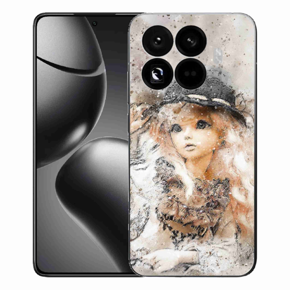 Gélový kryt mmCase na Xiaomi 15T Pro - dievčatko s klobúkom