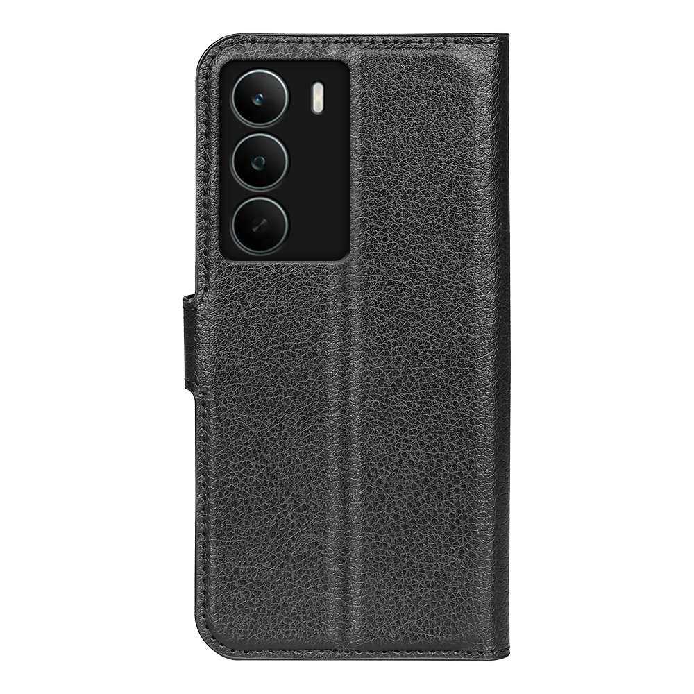 Litchi knižkové puzdro na Realme C71 - čierne