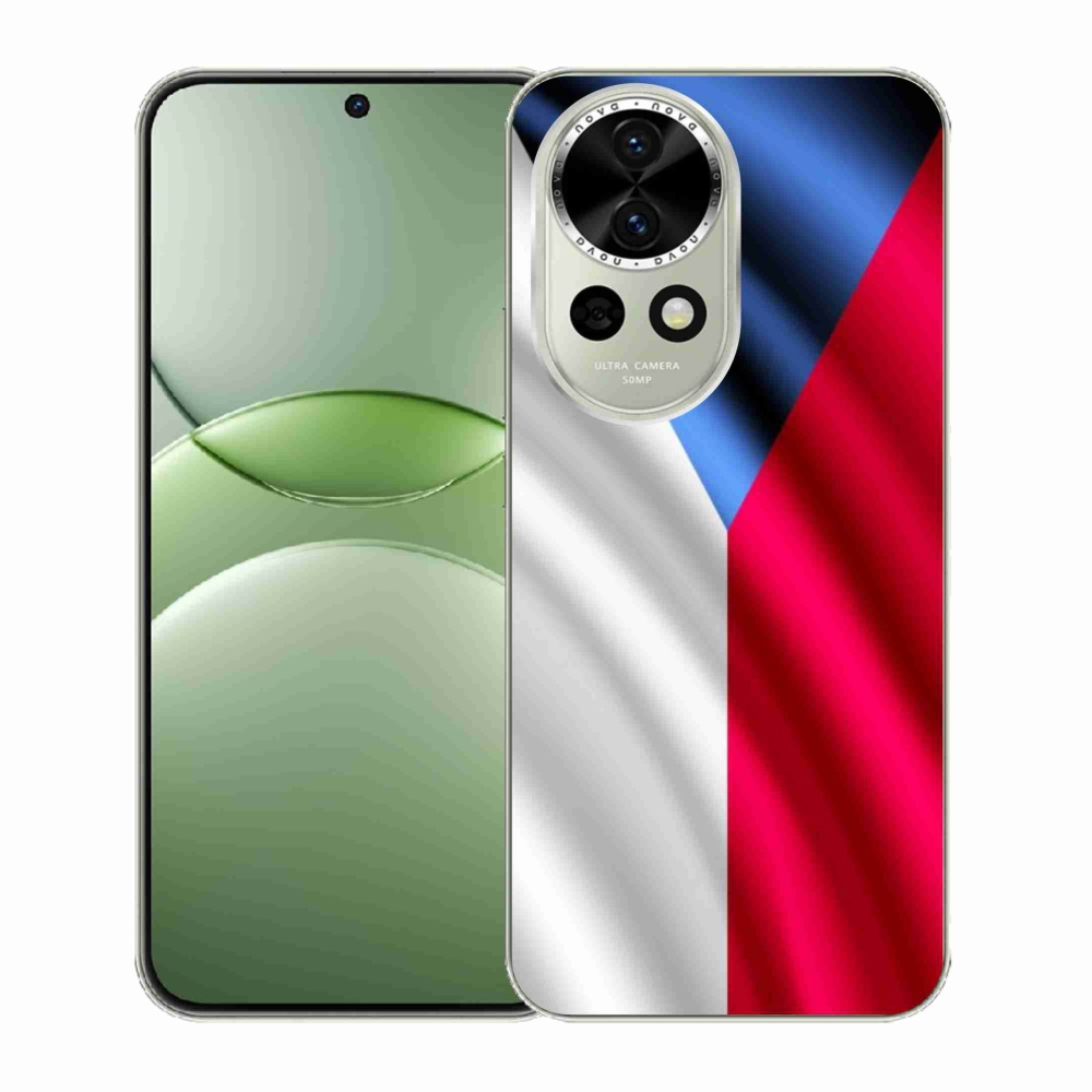 Gélový kryt mmCase na Huawei Nova 13 5G - česká vlajka