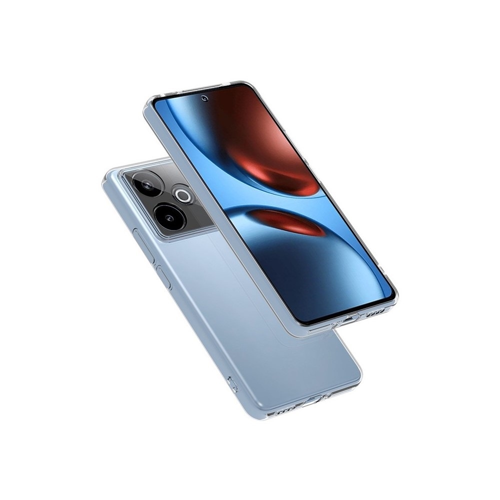 Priehľadný gélový obal pre mobil Realme GT 7 5G/GT 7T 5G - priehľadný