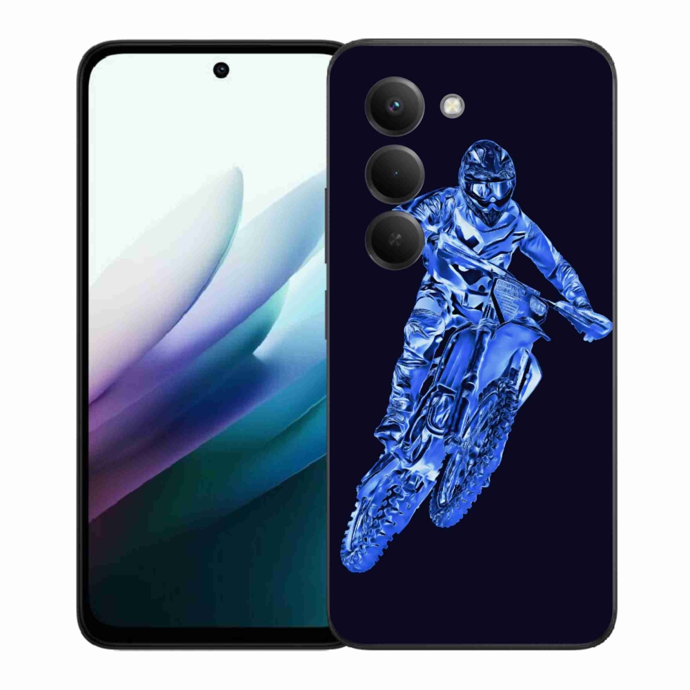 Gélový kryt mmCase na Xiaomi Redmi 15 4G/5G (171mm) - motocross 1