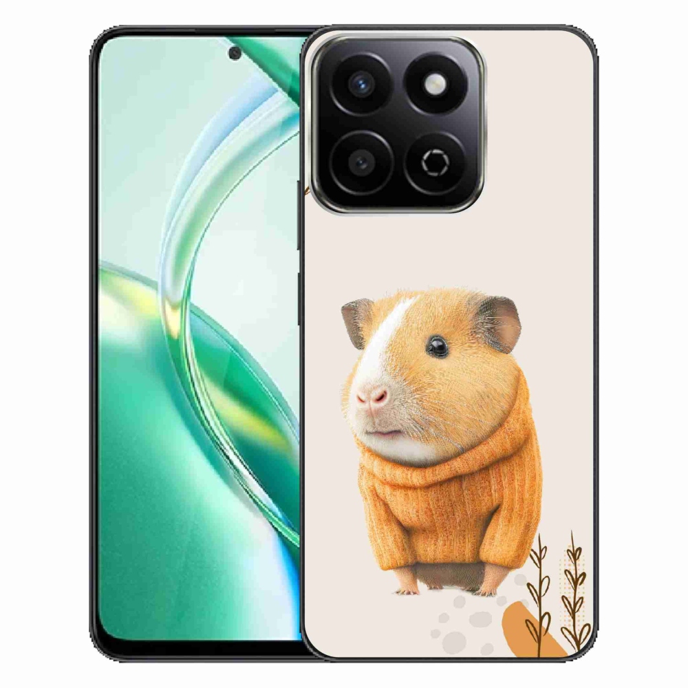 Gélový kryt mmCase na Honor 200 Smart 5G - morča vo svetri