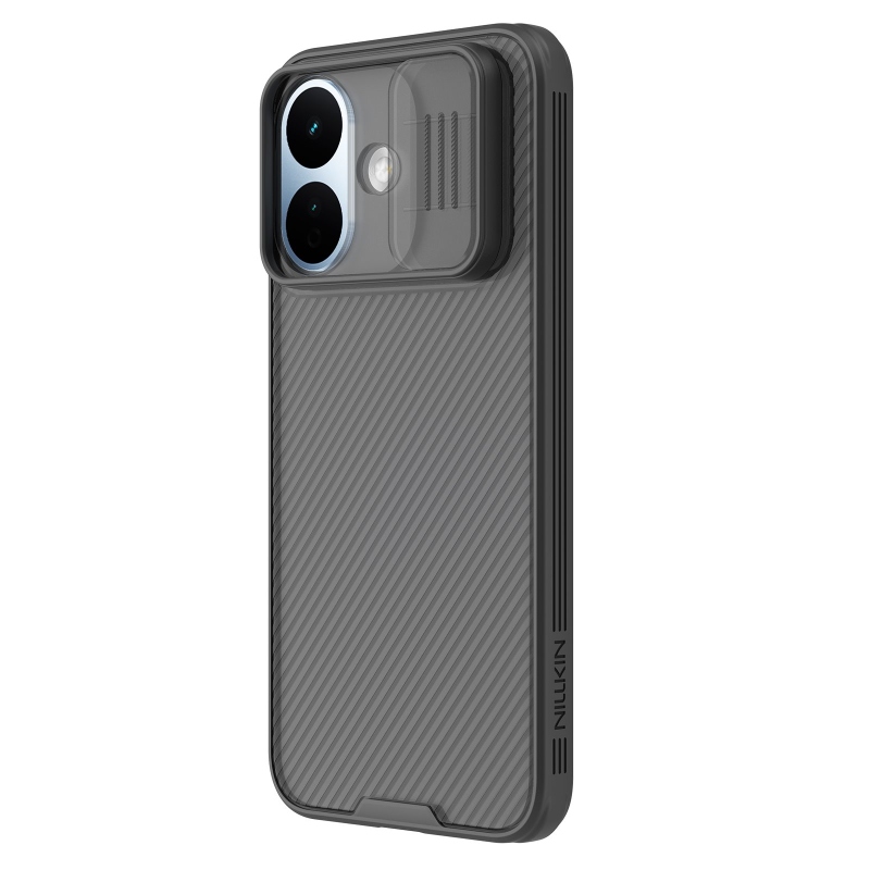 Nillkin CamShield PRO zadný kryt pre Xiaomi Redmi Note 17 Pro 5G, priehľadný čierny