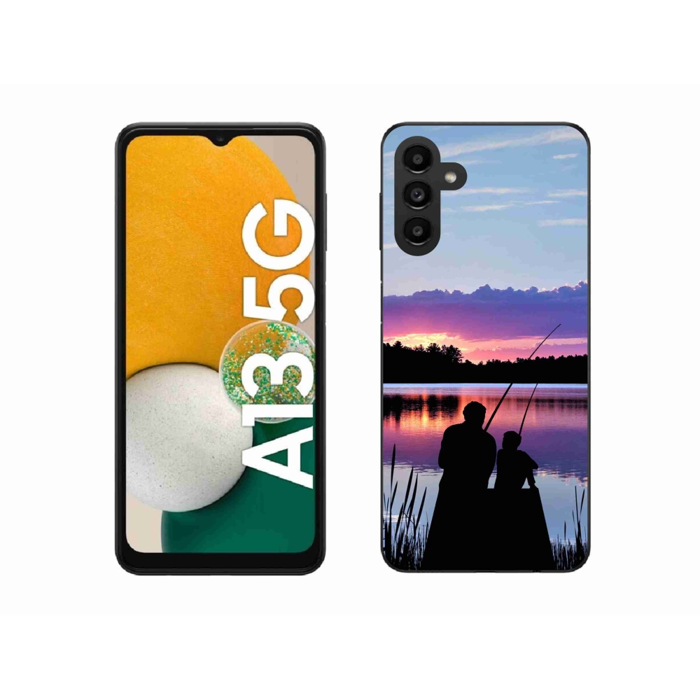 Gélový kryt mmCase na Samsung Galaxy A13 5G - rybárčenie 2