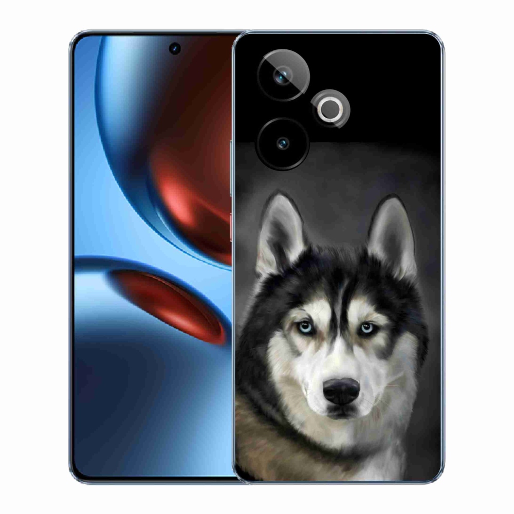 Gélový kryt mmCase na Realme GT 7 5G/GT 7T 5G - husky