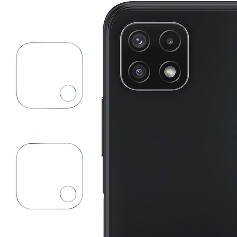 Tvrdené sklo šošovky fotoaparátu na mobil Samsung Galaxy A22 5G - 2ks