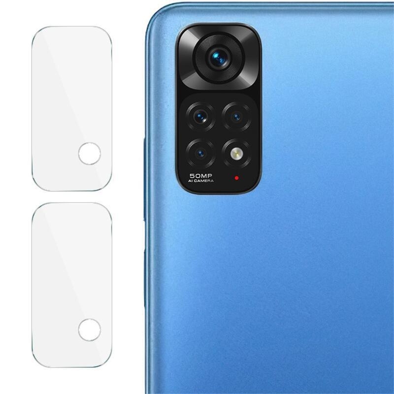 Tvrdené sklo šošovky fotoaparátu na mobil Xiaomi Redmi Note 11 4G - 2ks