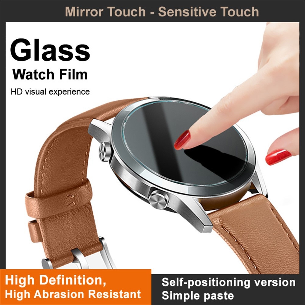 Tvrdené sklo na Samsung Galaxy Watch8 Classic 46mm s aplikačným rámčekom