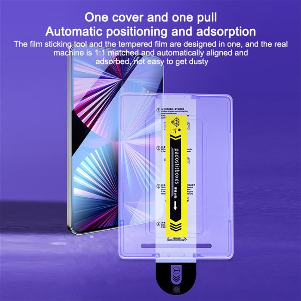 Tvrdené sklo na tablet iPad Air 11 (2024)/(2025)/(2026) s aplikačným rámčekom