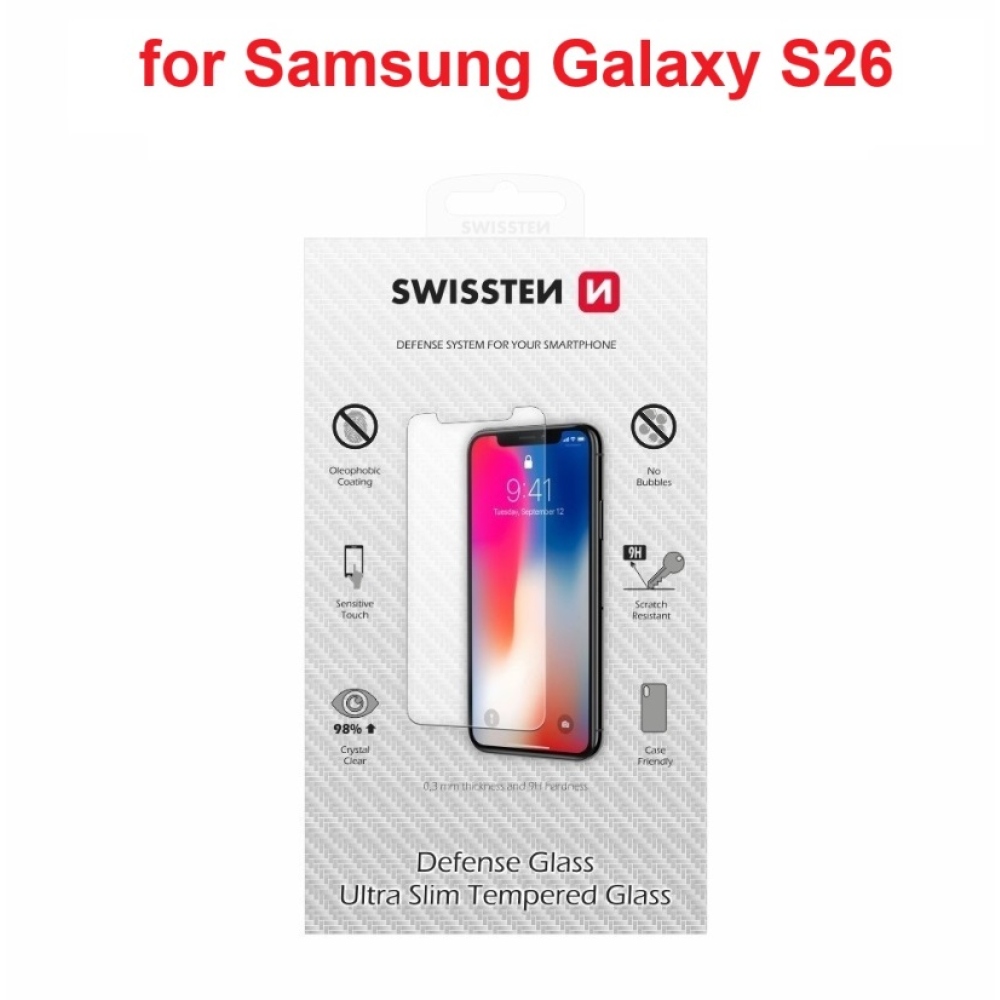 Tvrdené sklo Swissten na Samsung Galaxy S26