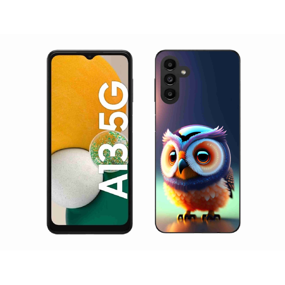 Gélový kryt mmCase na Samsung Galaxy A13 5G - sovička