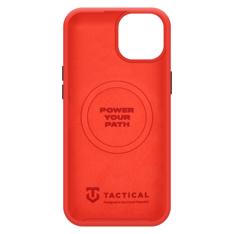 Tactical MagForce Velvet Smoothie 2.0 – puzdro pre Apple iPhone 15 v farbe Chilli