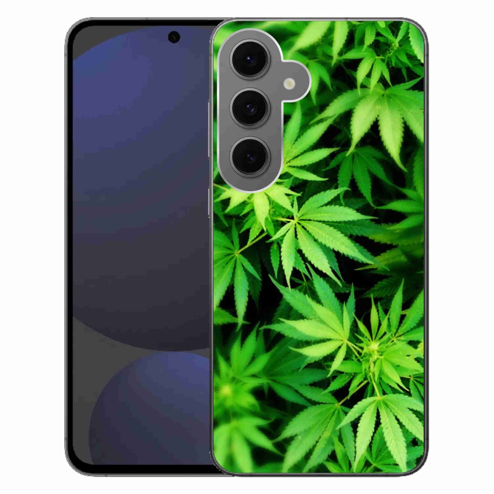 Gélový kryt mmCase na Samsung Galaxy S24 FE - konope 3