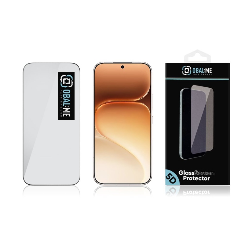 OBAL:ME 5D tvrdené sklo pre Honor 600, čierne 
