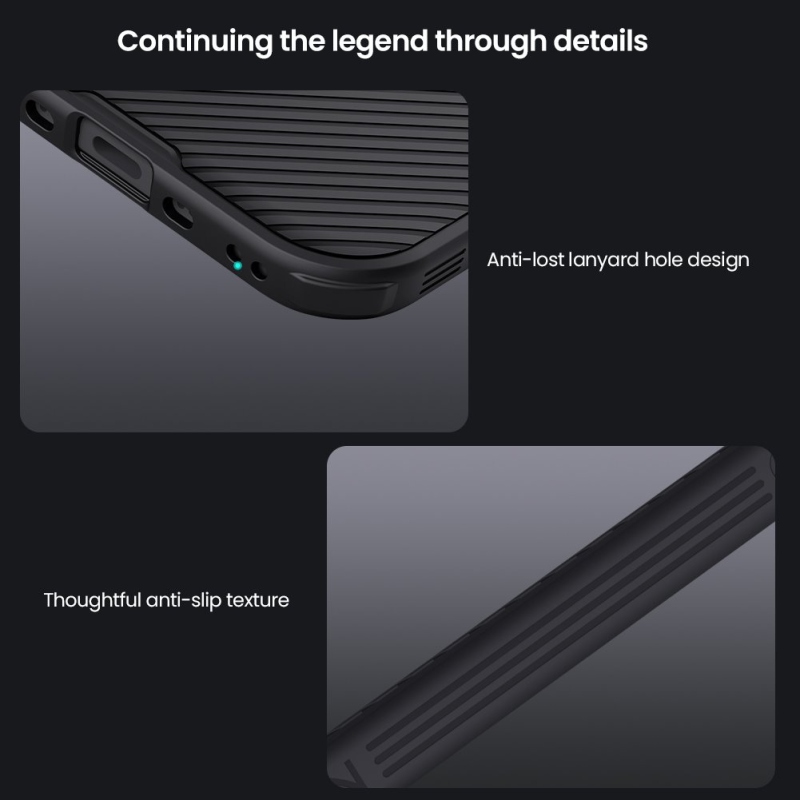 Nillkin CamShield PRO Zadný kryt pre Apple iPhone 17 Air Black