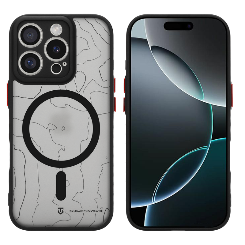 Tactical MagForce Warthog – puzdro pre Apple iPhone 16 Pro v farbe Asphalt