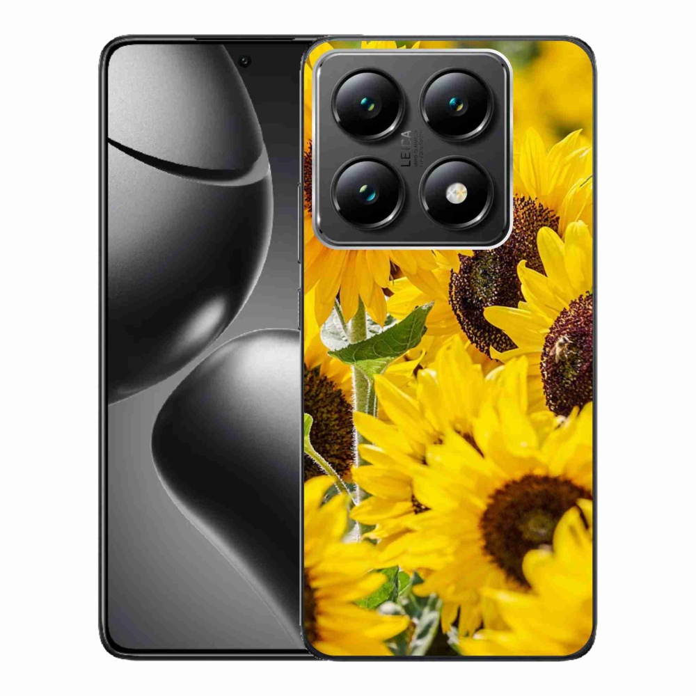 Gélový kryt mmCase na Xiaomi 14T Pro - slnečnice