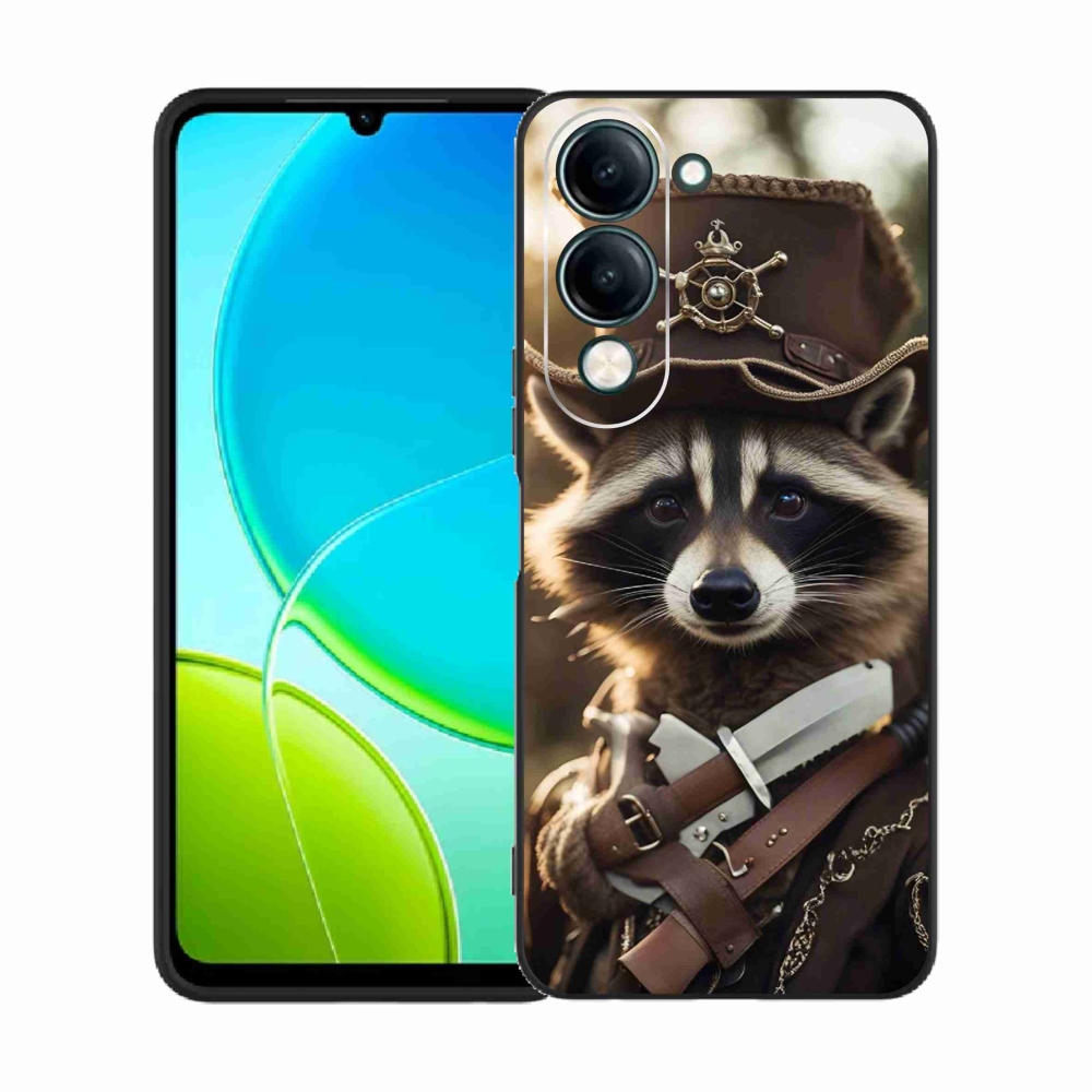 Gélový kryt mmCase na Vivo Y29s 5G - mýval v uniforme