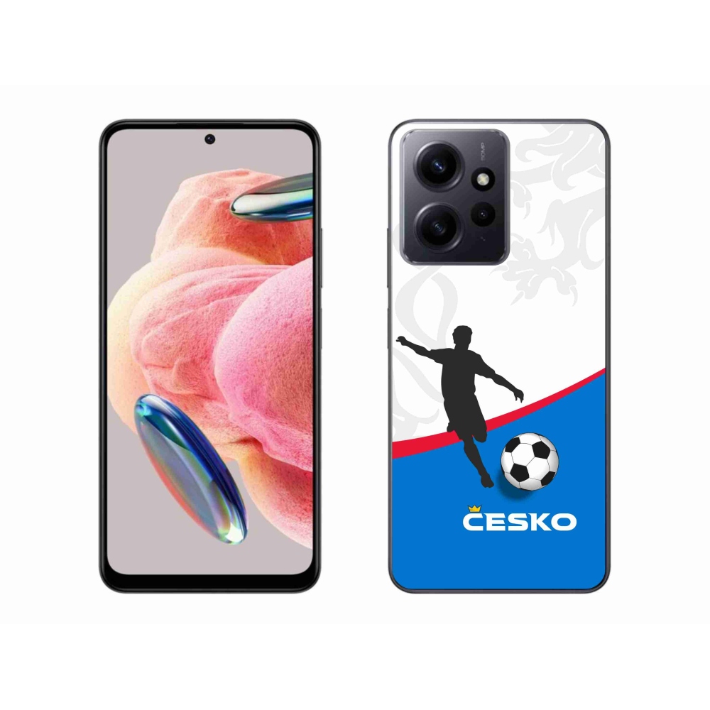 Gélový kryt mmCase na Xiaomi Redmi Note 12 4G - futbal Česko 1