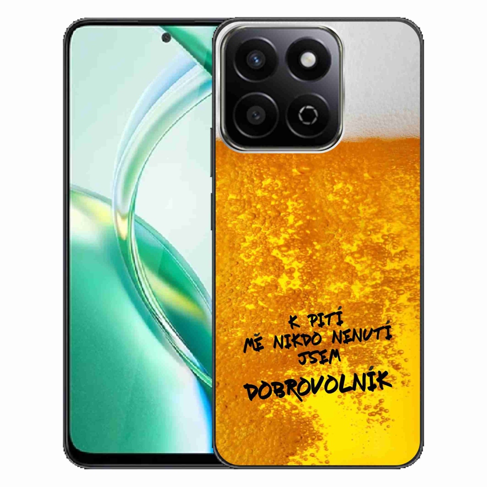 Gélový kryt mmCase na Honor 200 Smart 5G - pivný motív 4