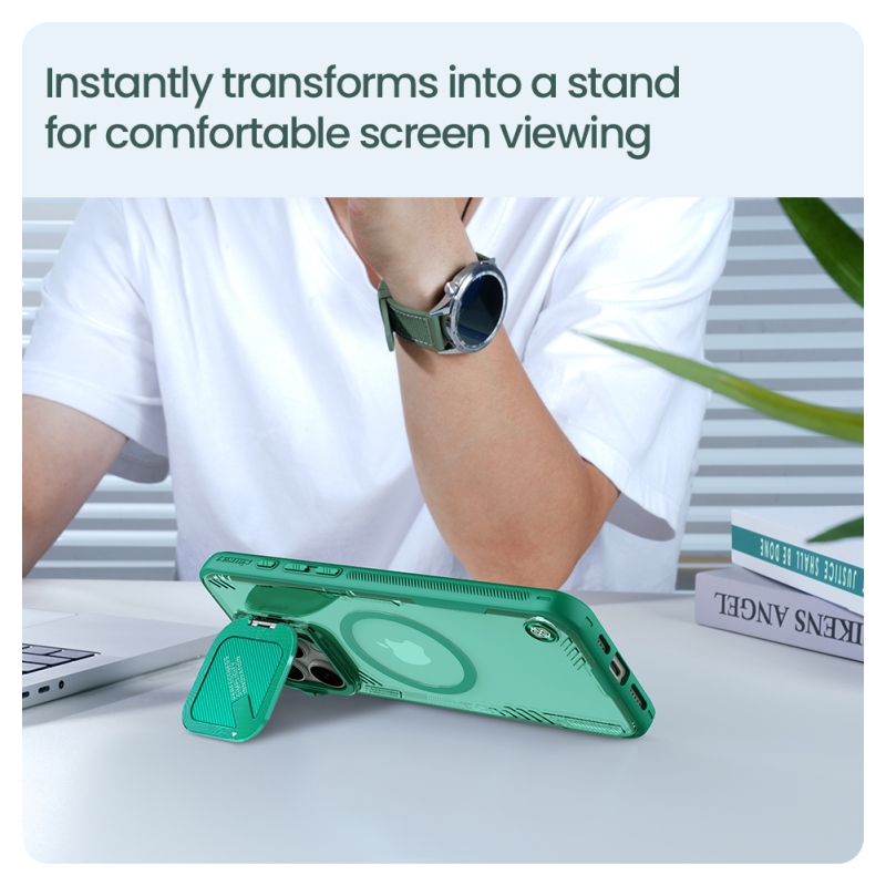 Nillkin Iceblade Prop Magnetický kryt pre Apple iPhone 16 Pro Max Black