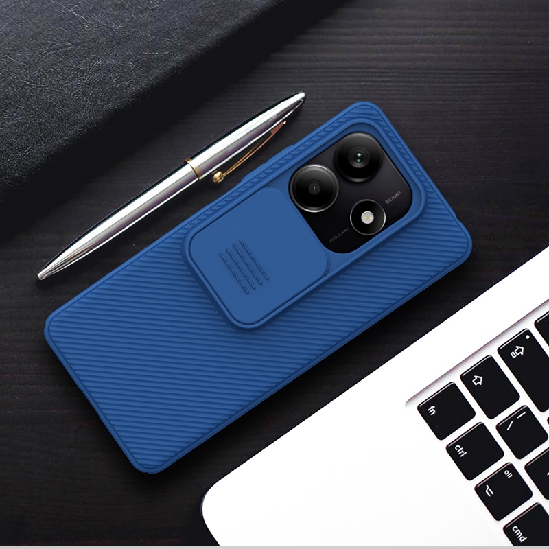 Nillkin CamShield Zadný Kryt pre Xiaomi Redmi Note 14 5G Blue