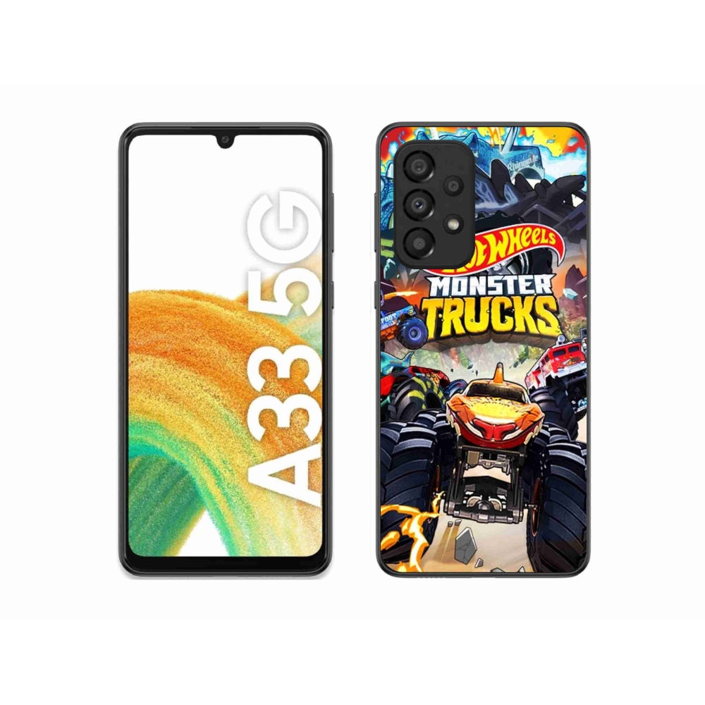 Gélový kryt mmCase na Samsung Galaxy A33 5G - hot wheels 2