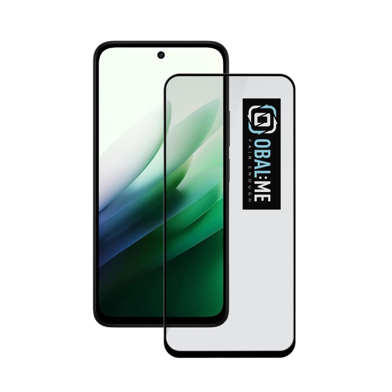 BALENIE:ME 5D tvrdené sklo pre Xiaomi Redmi 15 5G Black