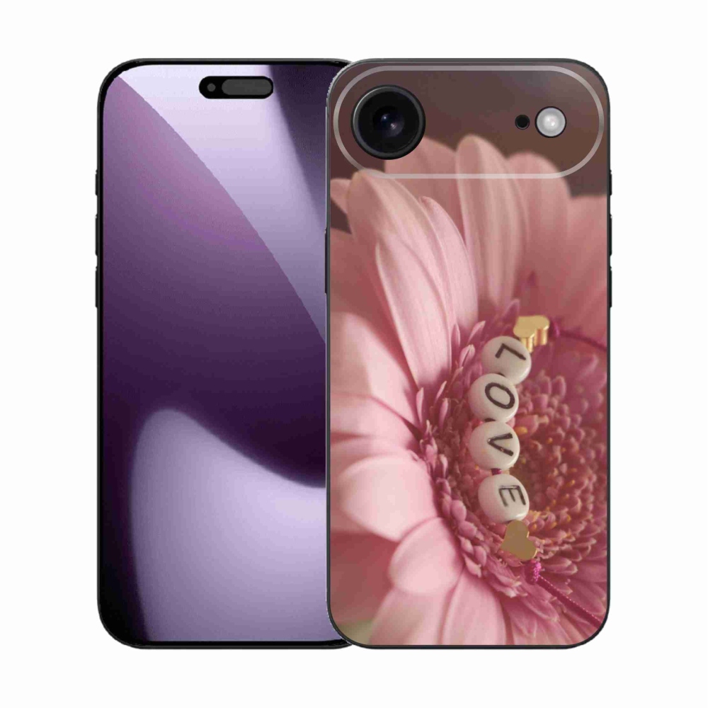 Gélový kryt mmCase na iPhone 17 Air - prívesok love