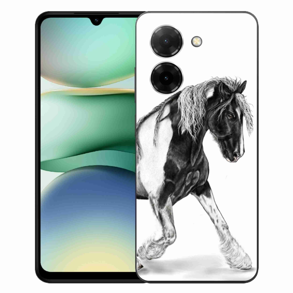 Gélový kryt mmCase na Xiaomi Redmi A5 (173.45x79.35x8.45mm) - kôň