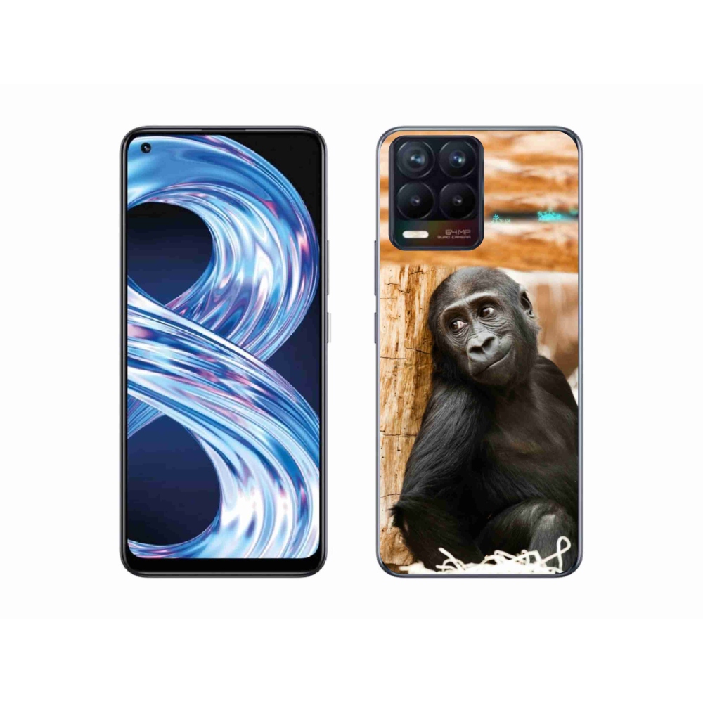 Gélový kryt mmCase na Realme 8 Pro - gorila