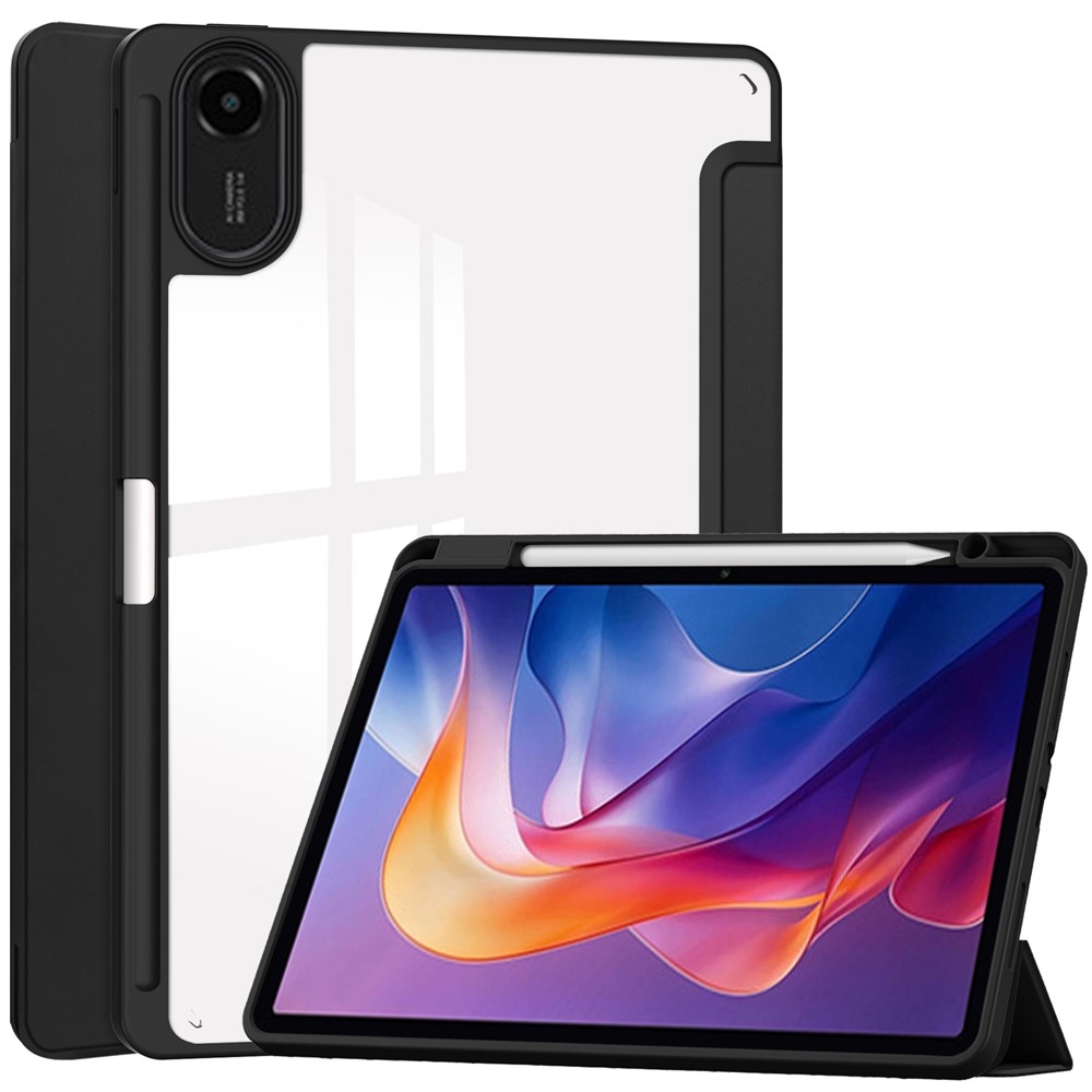 Case chytré zatváracie púzdro na tablet Xiaomi Redmi Pad 2 - čierne