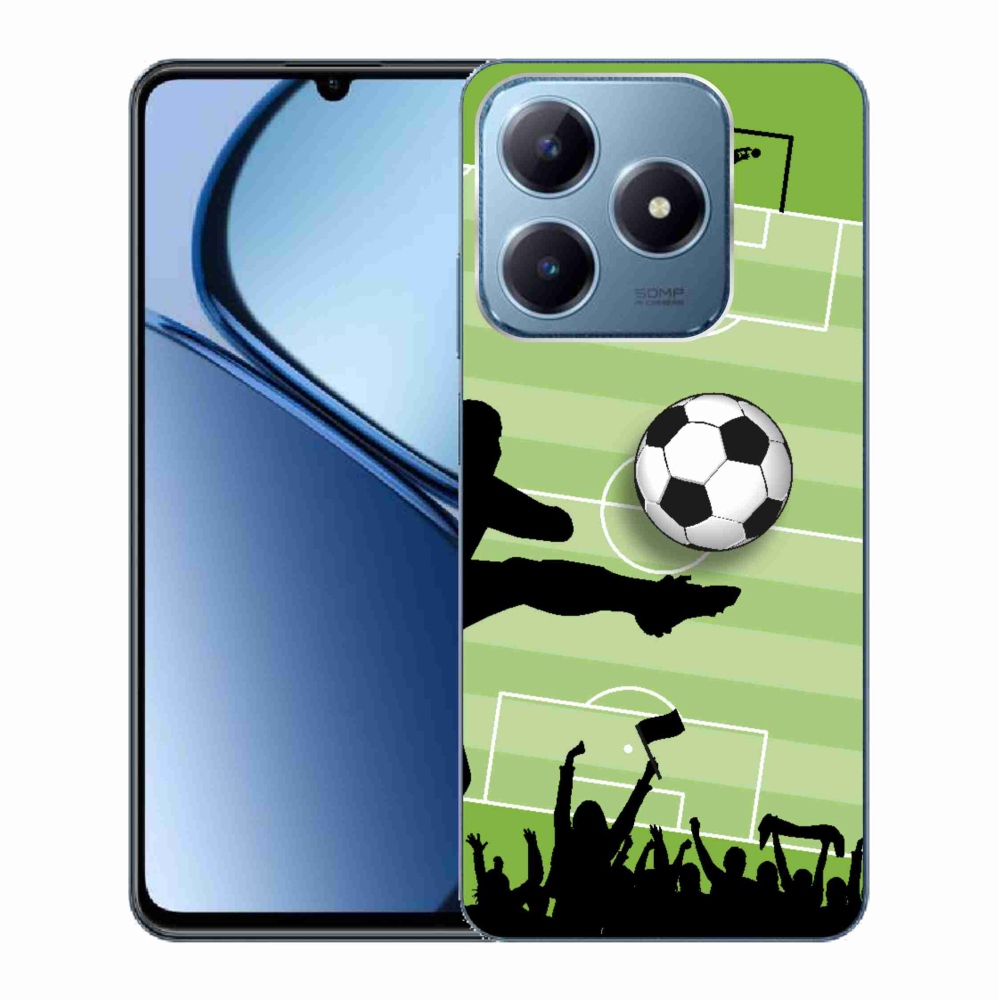 Gélový kryt mmCase na Realme C63 - futbal 3