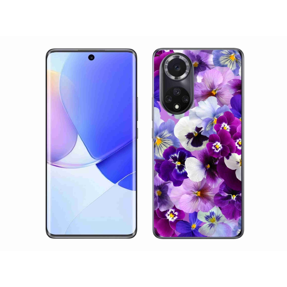 Gélový kryt mmCase na Huawei Nova 9 - kvety 9