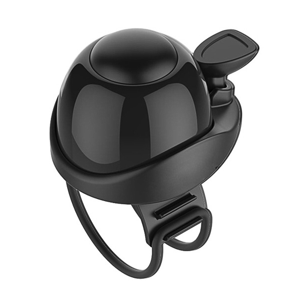 Bezpečnostný zvonček na elektrokolobežky – čierny