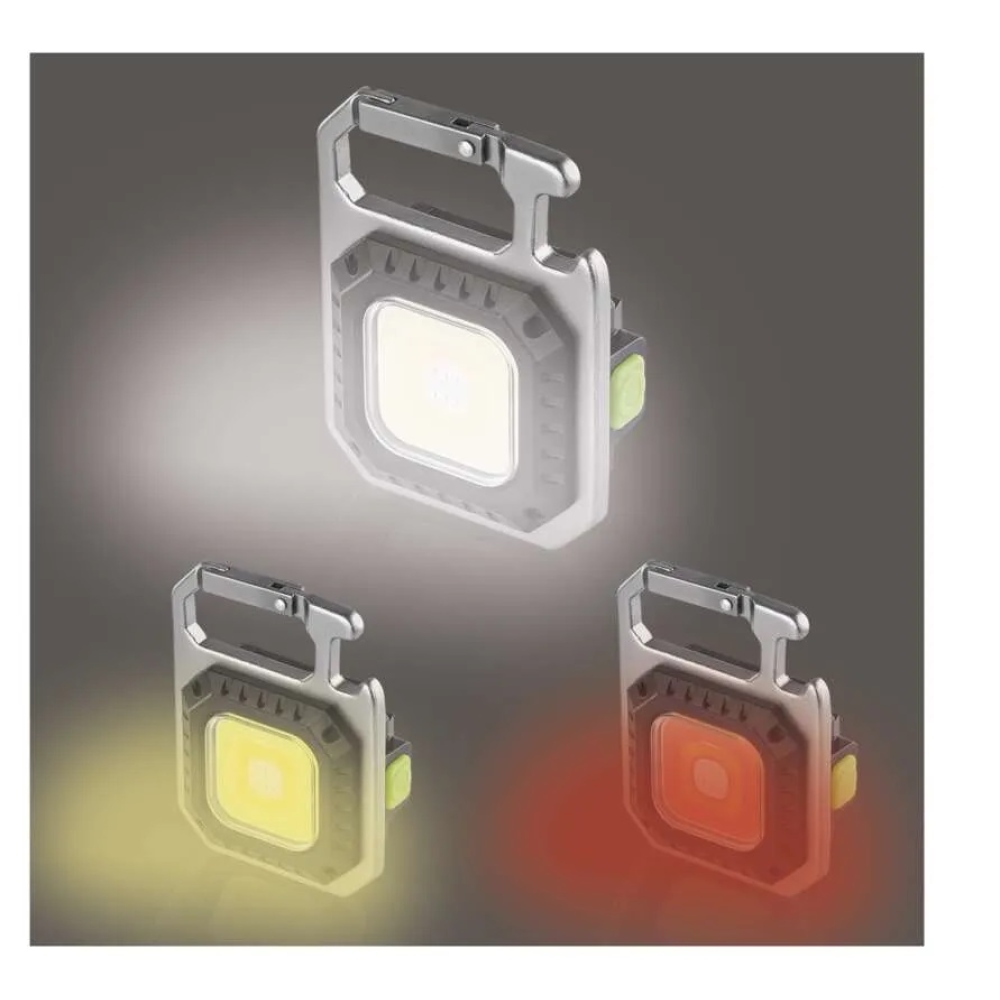 Nabíjacie mini LED svietidlo - prívesok, 750 lm
