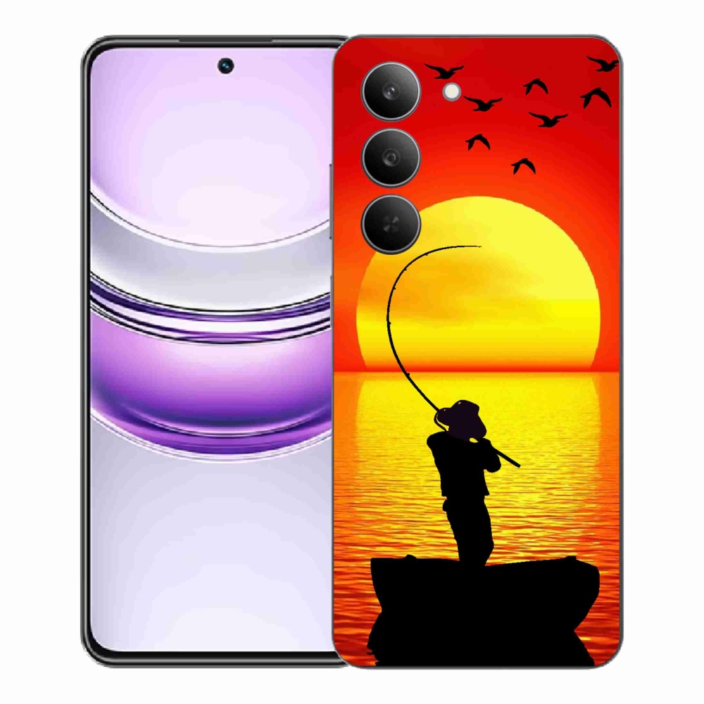 Gélový kryt mmCase na Realme 14x 5G - rybárčenie