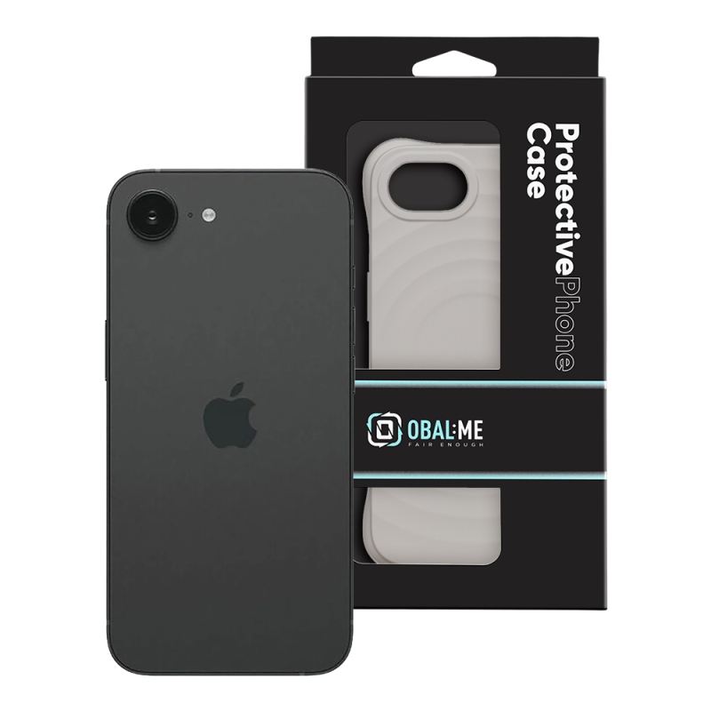 OBAL:ME MagNetix Orbit Puzdro pre Apple iPhone 16e/17e, šedé