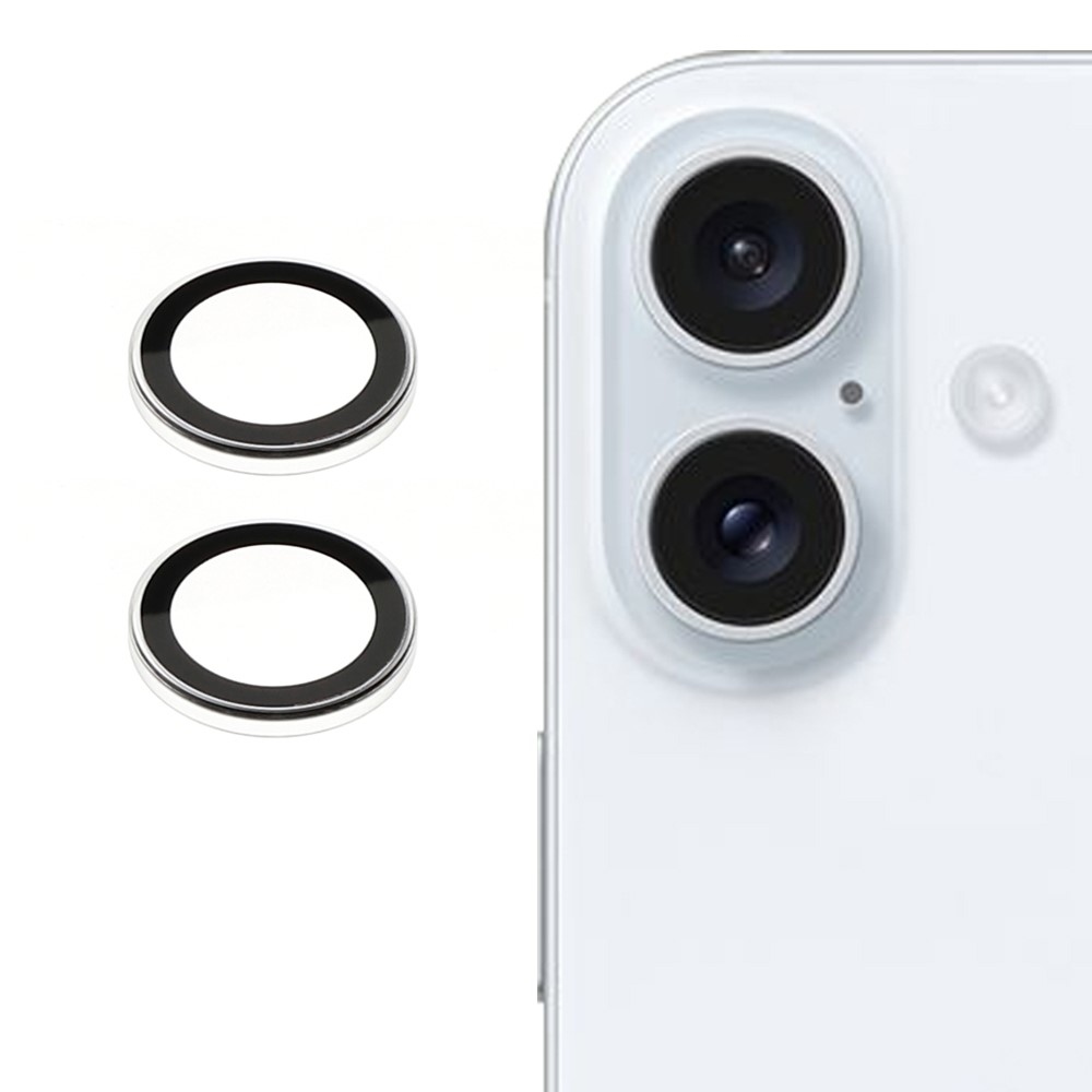 Ultra HD sklo šošovky fotoaparátu na iPhone 17 (samostatné sklá) - priehľadné