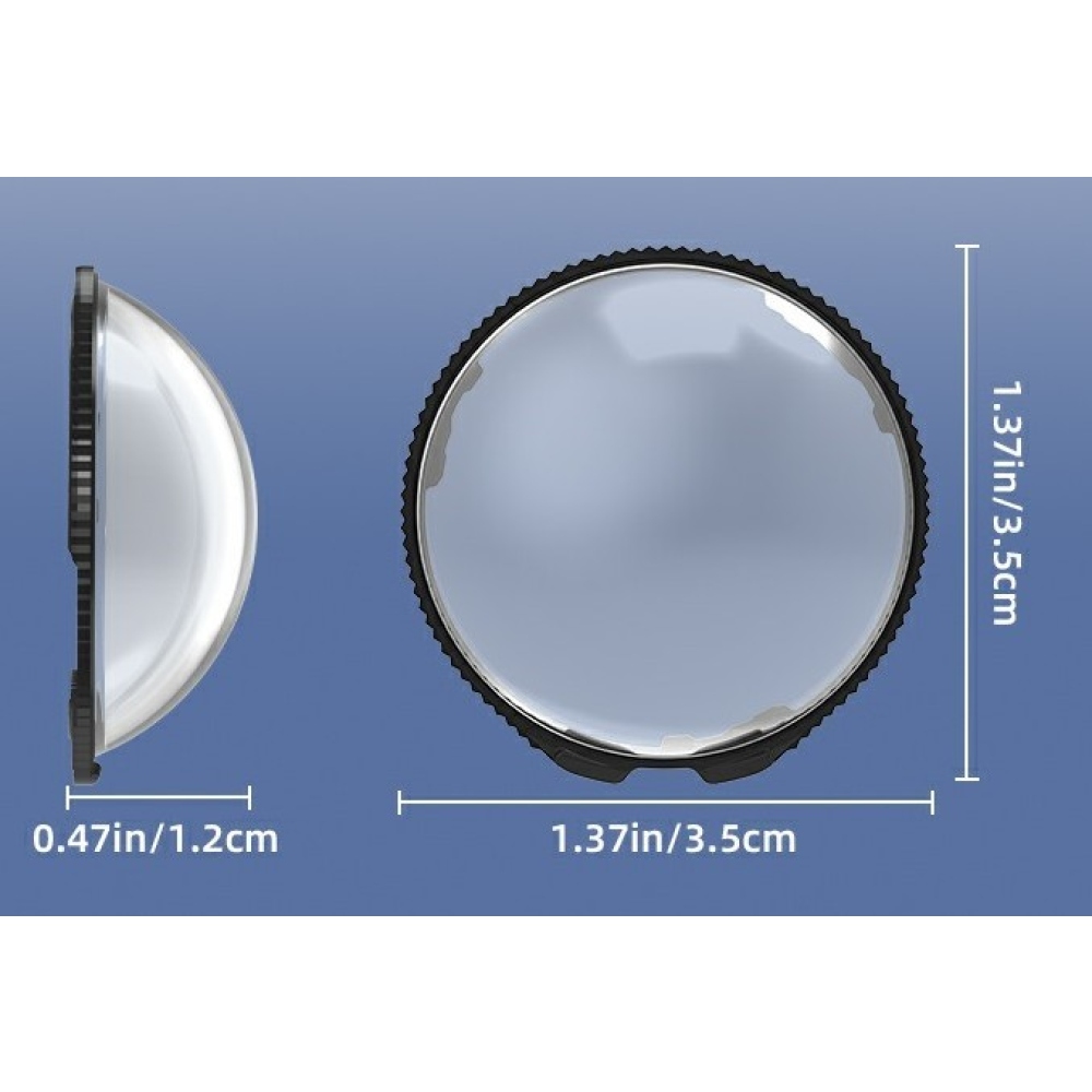 Ochranné krytky objektívov pre Insta360 X5 (2 ks)