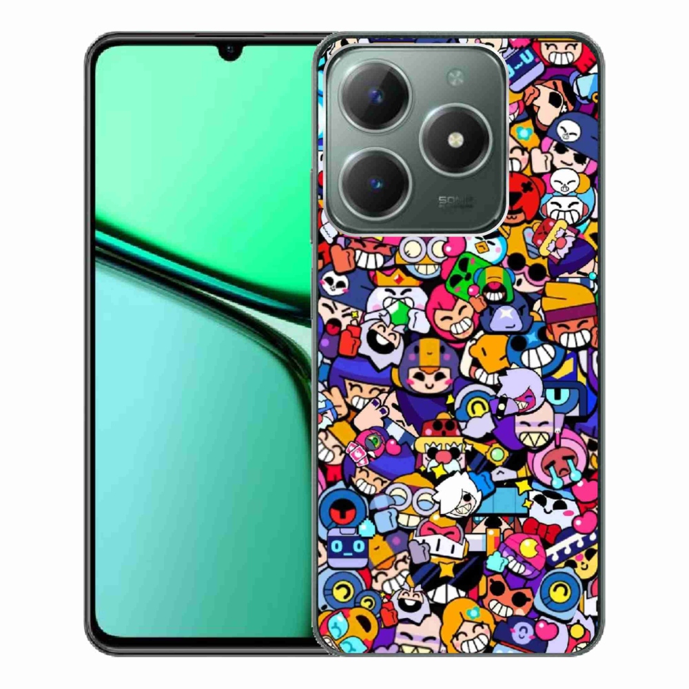 Gélový kryt mmCase na Realme C61 - brawl stars 2