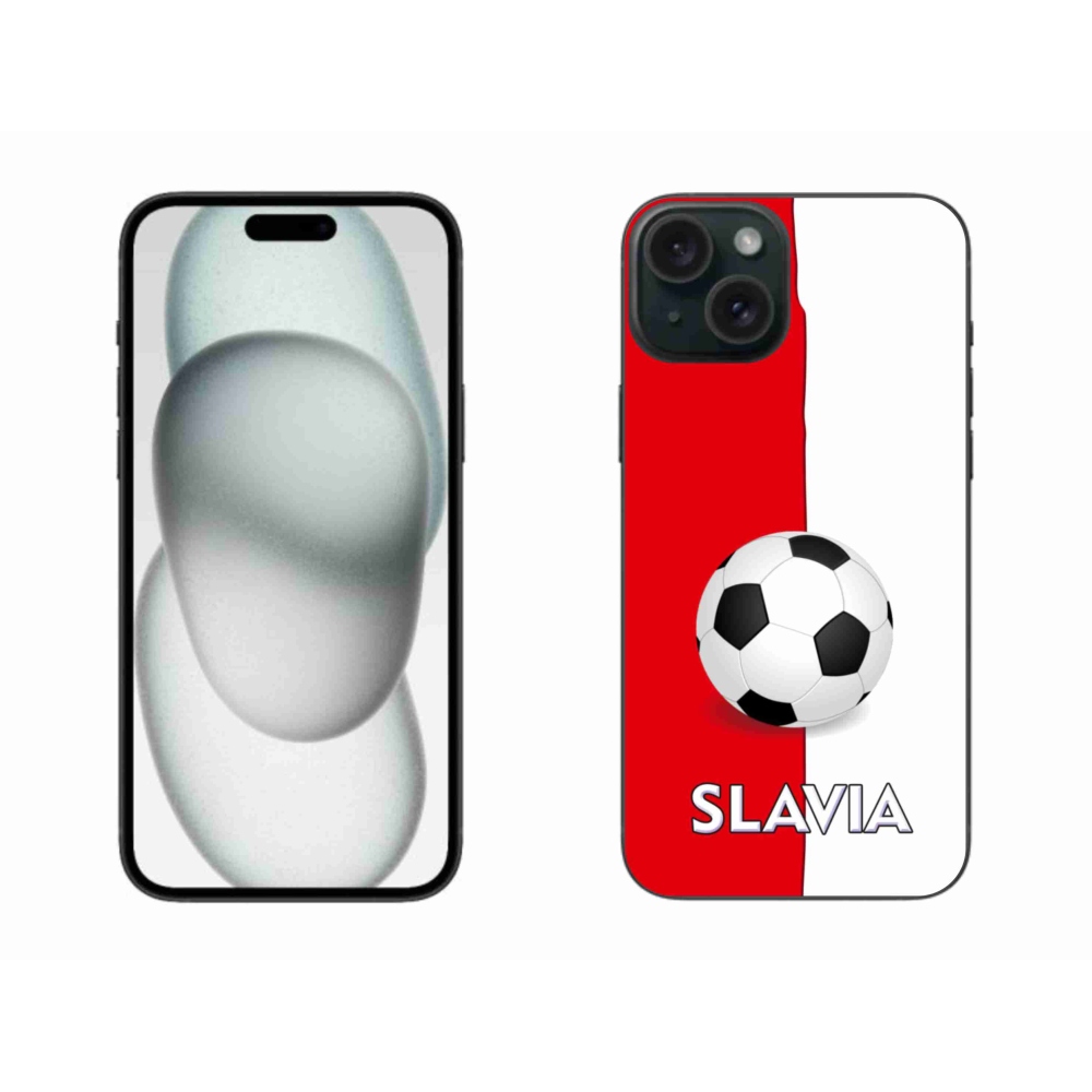 Gélový kryt mmCase na iPhone 15 Plus - futbal 2