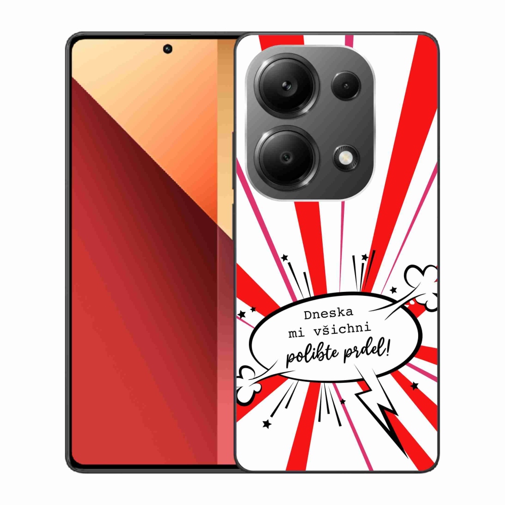 Gélový kryt mmCase na Xiaomi Redmi Note 13 Pro 4G/Poco M6 Pro - vtipný text 15 biele pozadie