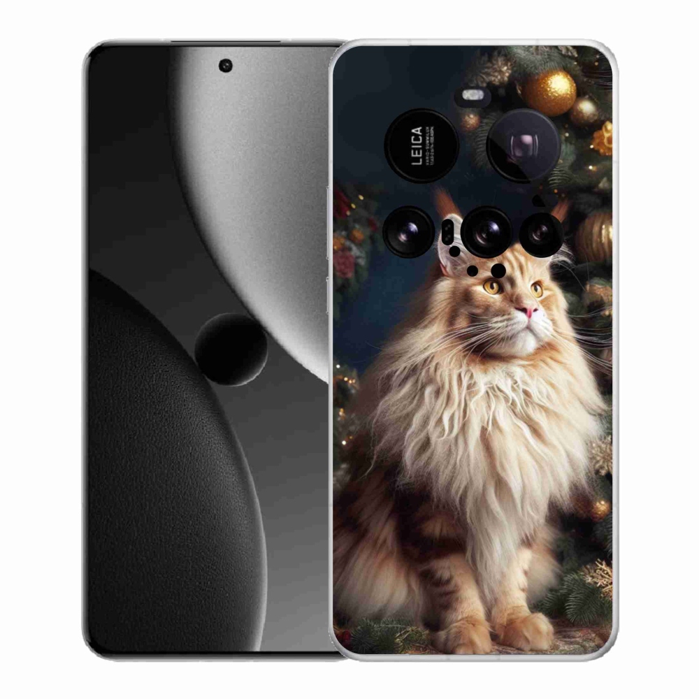 Gélový kryt mmCase na Xiaomi 15 Ultra - mačka pri stromčeku
