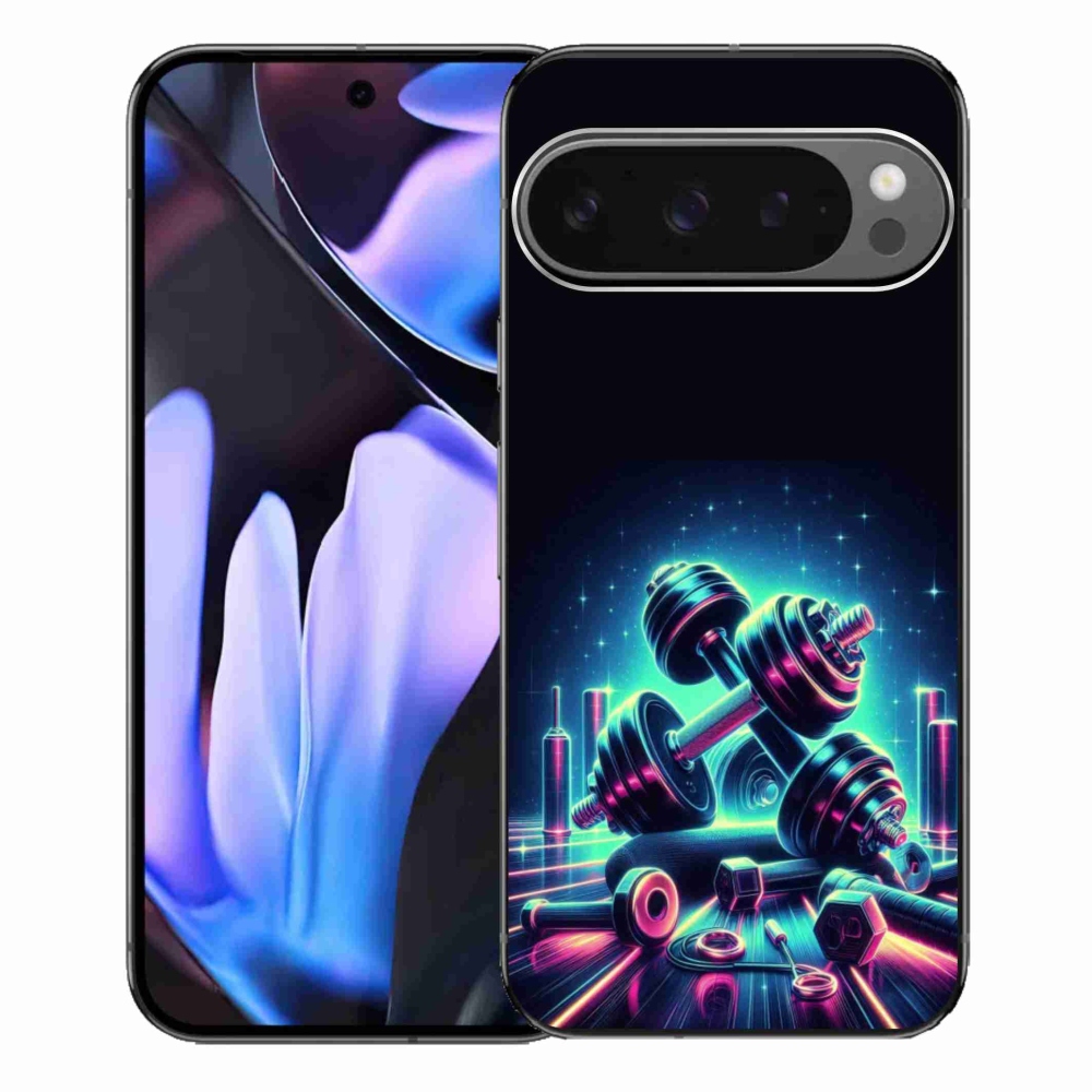 Gélový kryt mmCase na Google Pixel 9 Pro XL - činky