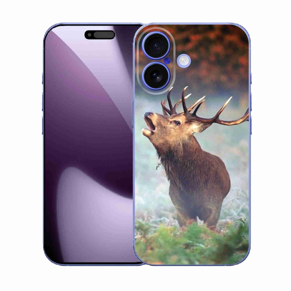 Gélový kryt mmCase na iPhone 17 - jeleň 2