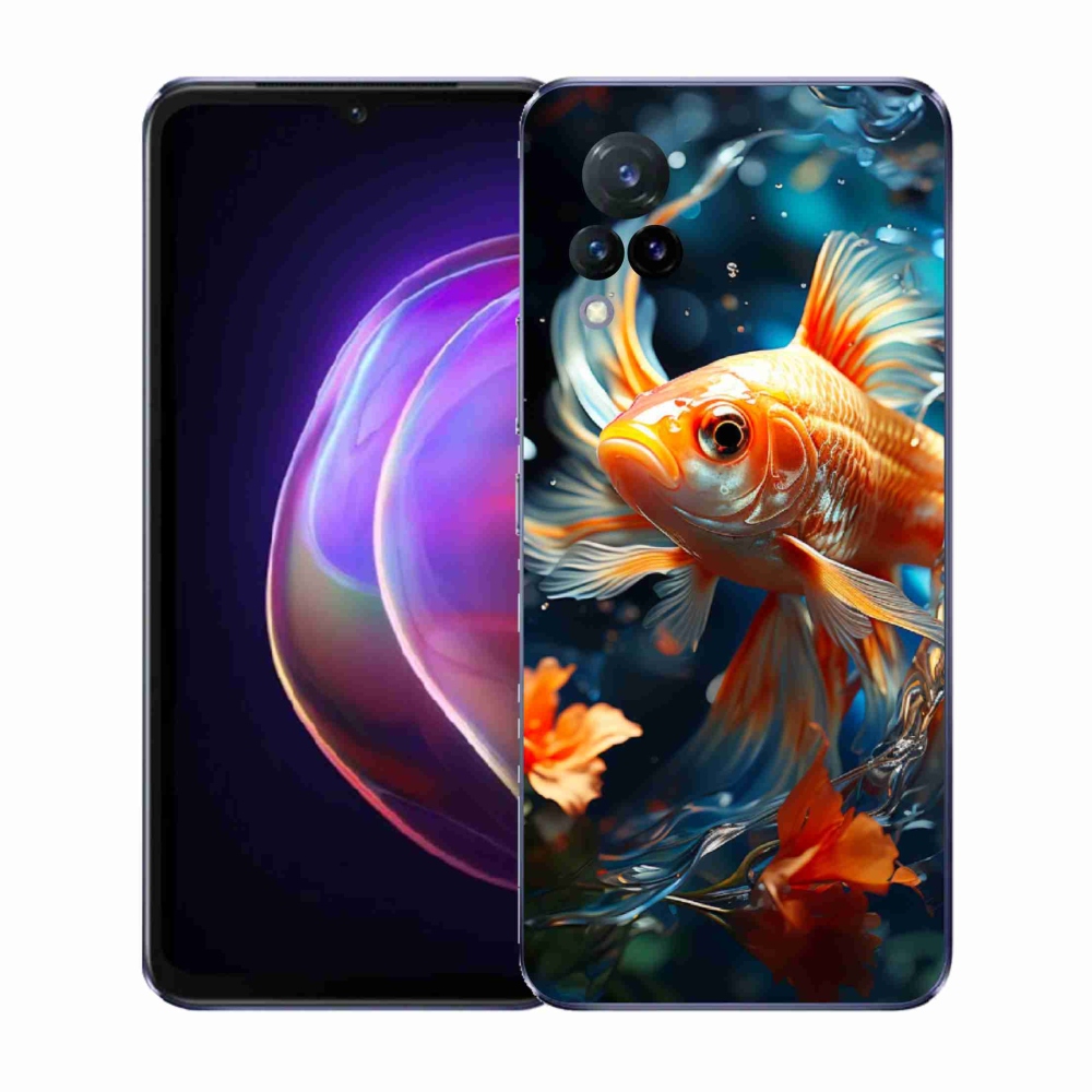 Gélový kryt mmCase na Vivo V21 4G/5G - rybka