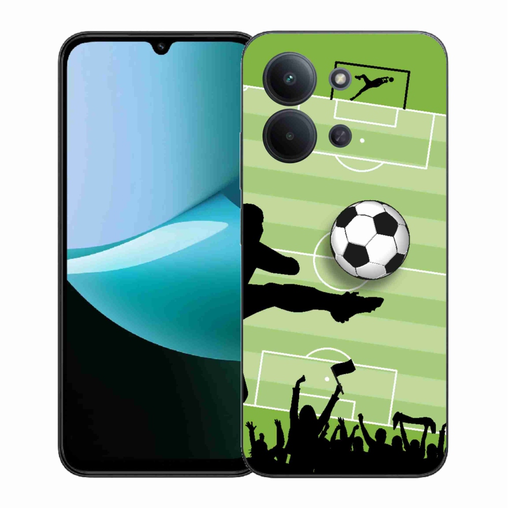 Gélový kryt mmCase na Xiaomi Redmi 15C 4G (171mm)/Poco C85 4G (171mm) - futbal 3
